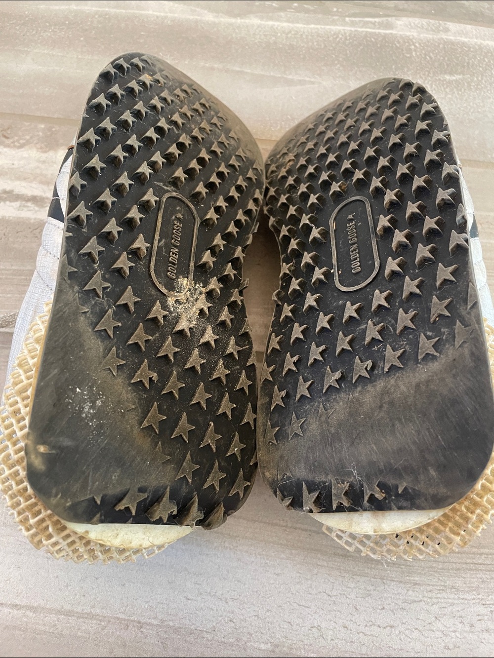Golden Goose Marathon Silver Black Women’s 38 *FLAWS* - Picture 16 of 16